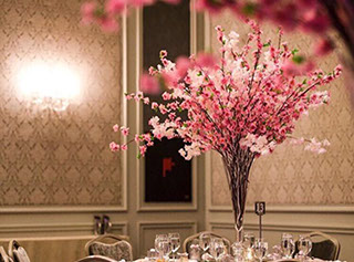 Düğün masa süslemesi otel